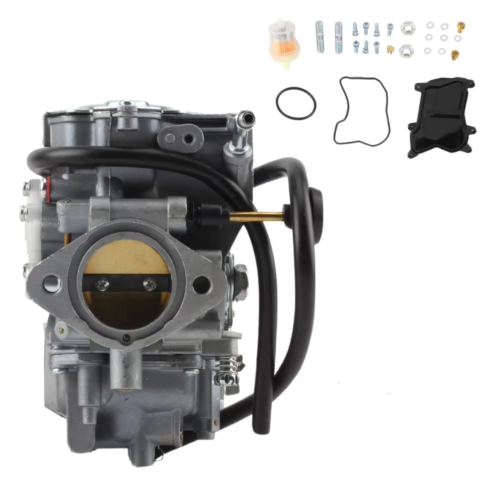 Carburatore 4 Tempi Compatibile Con Yamaha Per Wolverine 350 YFM35F 1995 ATV Per Warrior QUAD Tuning 350cc Motocross Carburatore Parti Di Ricambio