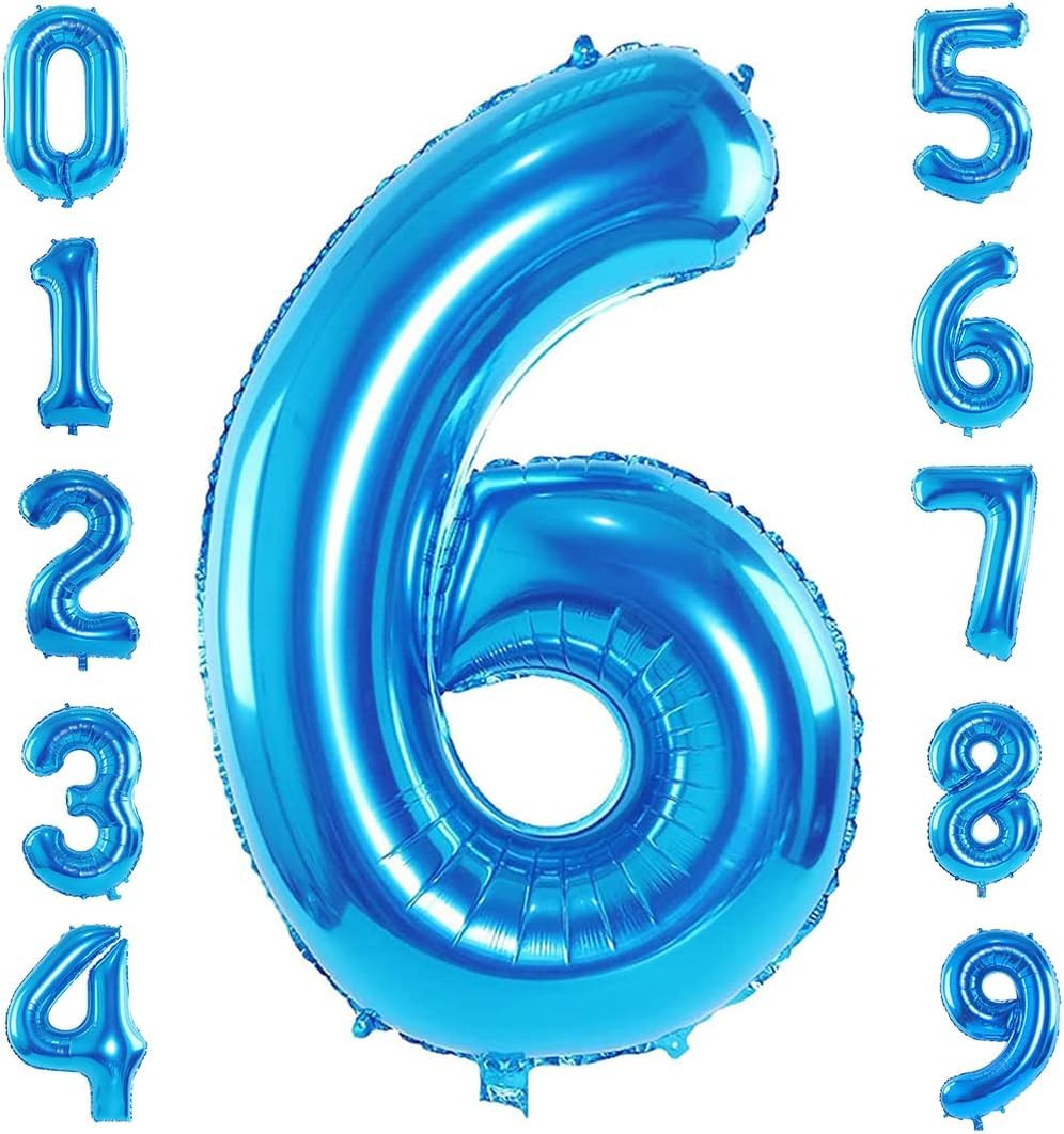 6 (6th Birthday) · Blue