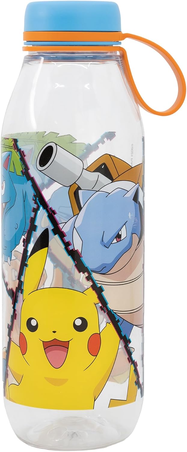 Ecozen Children's Water Bottle 650 ml with Pokémon Pendant