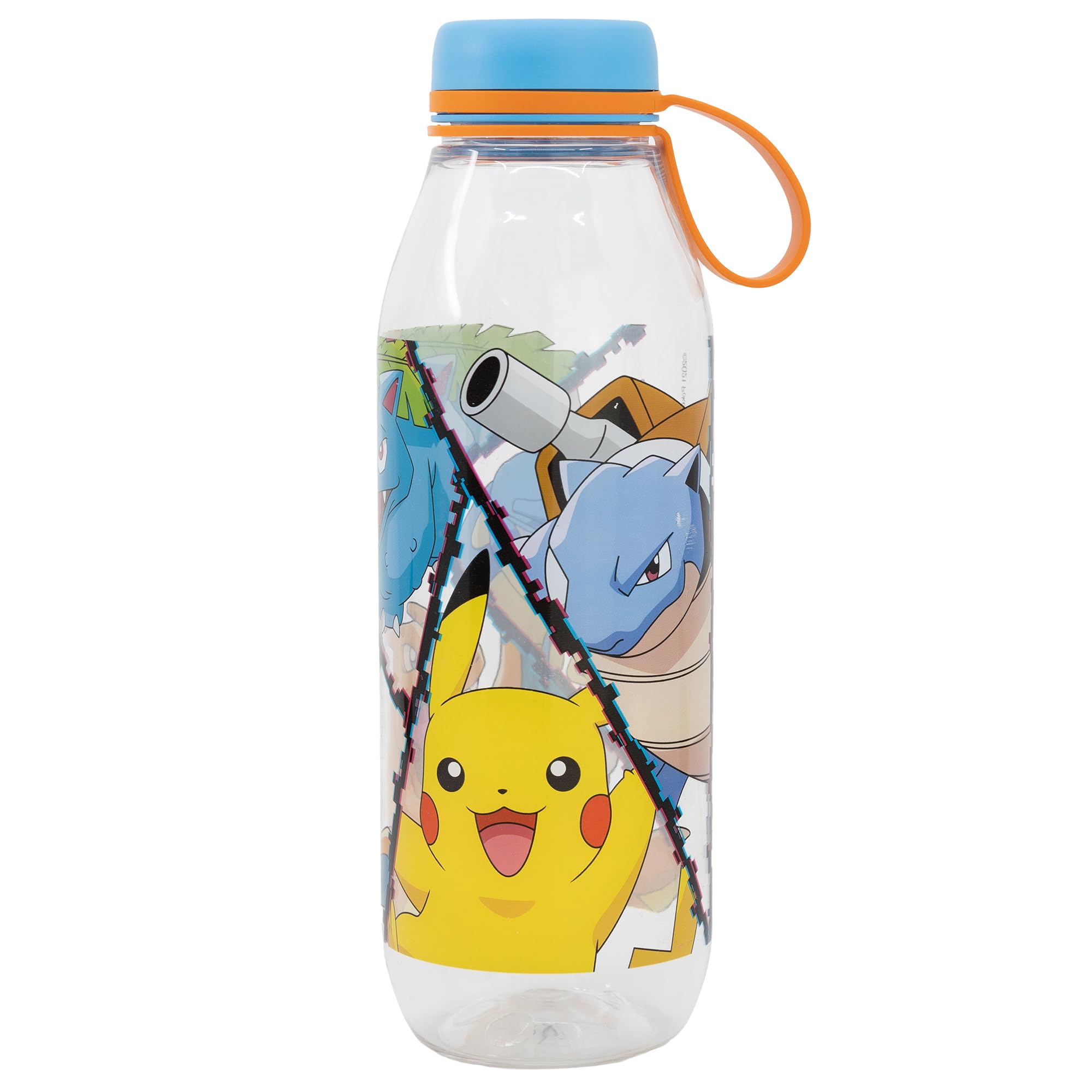 Ecozen butelka na wodę dla dzieci, 650 ml, z zawieszką Pokémon