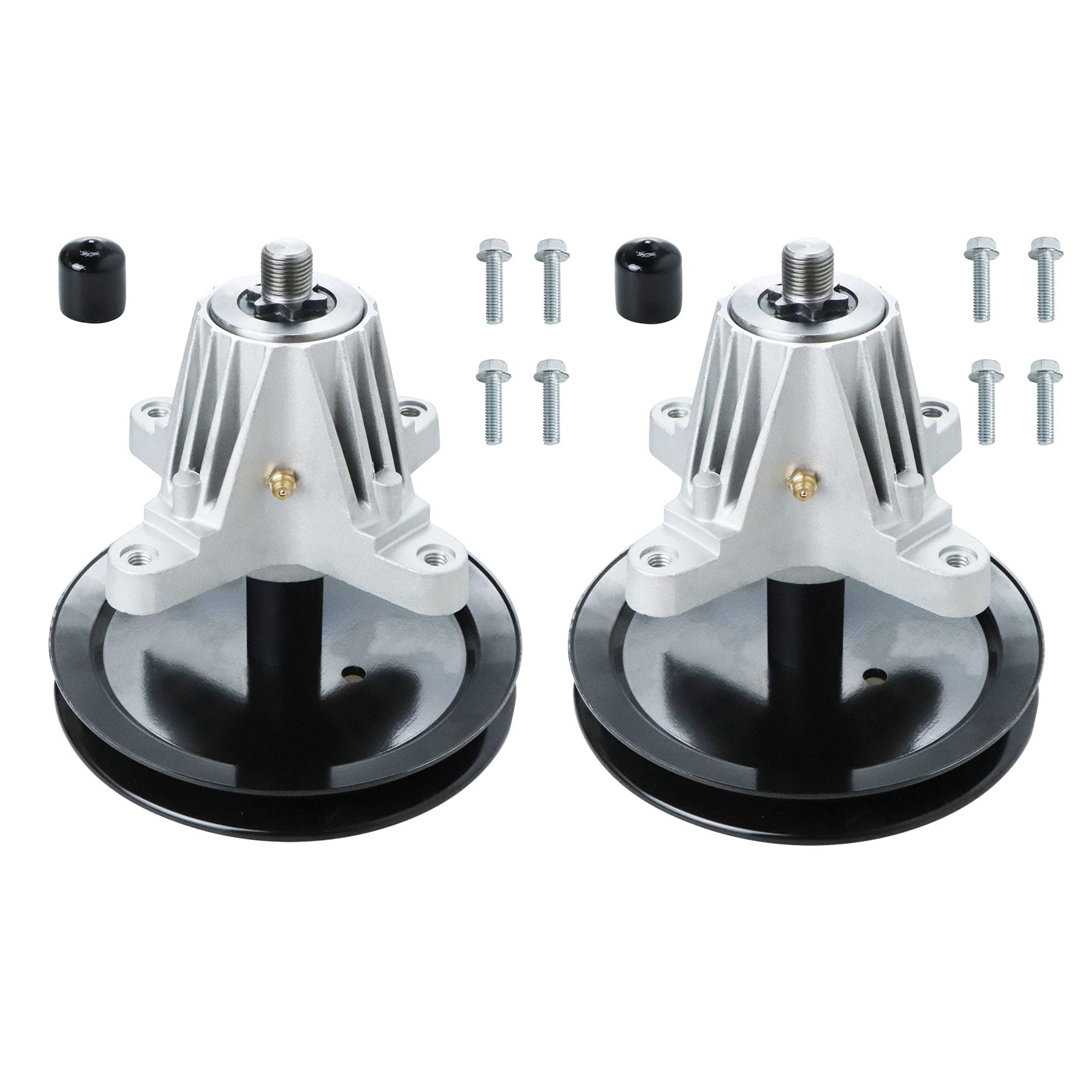 PetMigo2 Pack Replaces for 918-04865A 618-04636A 46" Deck Spindle Assembly Compatible with Cub Cadet LTX1045, LTX1046 /MTD LT2000, LT2200, LT2500 with Pulley OD 6-1/2"