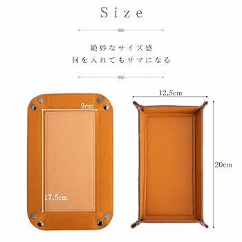 Amazon | [Dom Teporna Italy] 小さめ レザートレイ 長方形