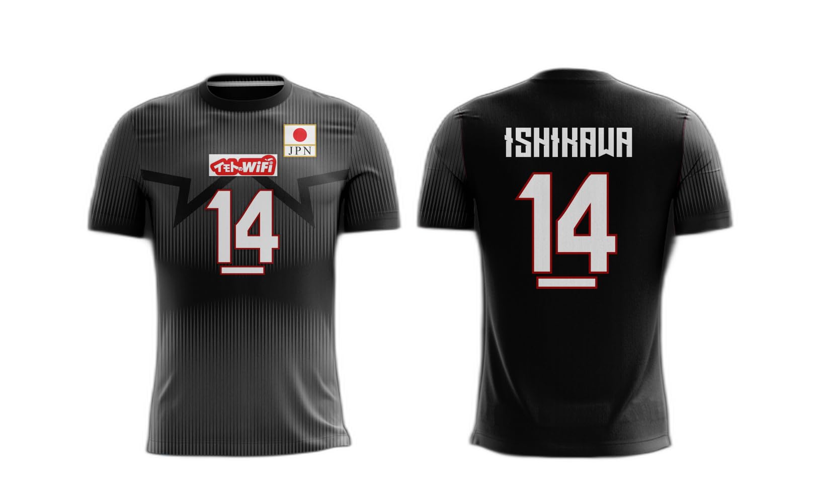 ISHIKAWA JAPAN VOLLEYBALL JERSEY Sewn