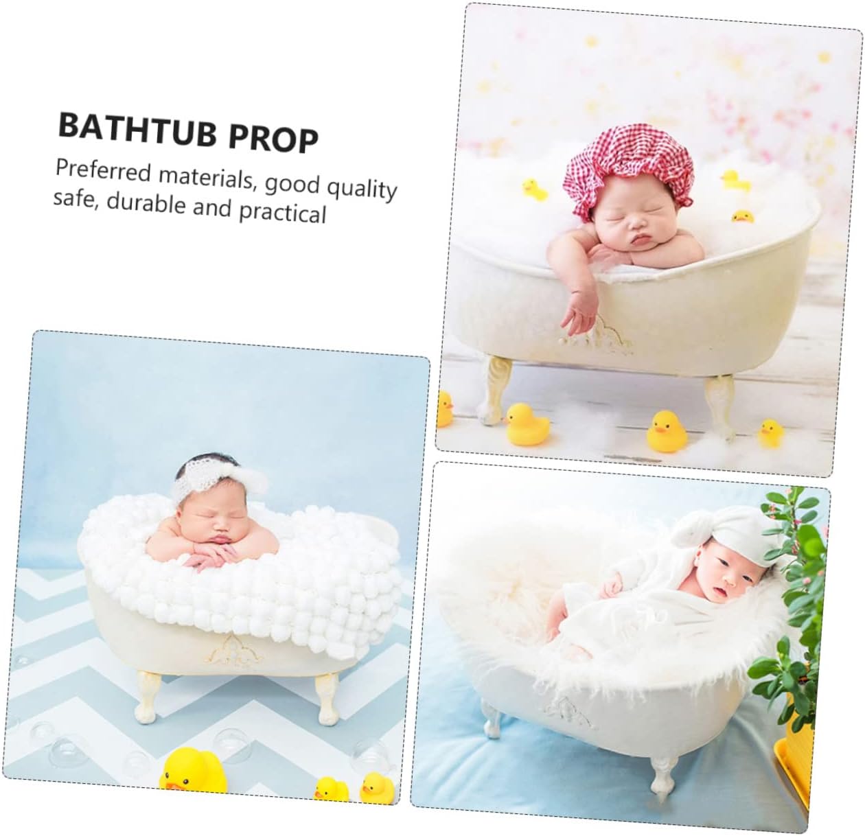 1pc Newborn Photography Props Tub Baby Bath Photo Prop for Photo Shoot