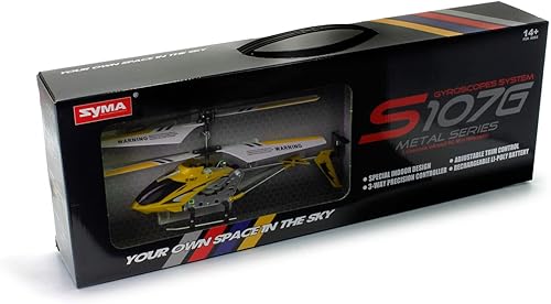 Miniatura 4 de Helicóptero Tenergy Syma S107S107G RC, color amarillo