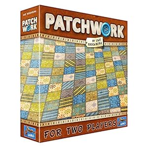 Patchwork Board Game – A Two-Player Quilting Strategy Game by Uwe Rosenberg! Interactive Puzzle Game for Kids & Adults, Ages 8+, 2 Players, 30 Minute Playtime, Made by Lookout Games