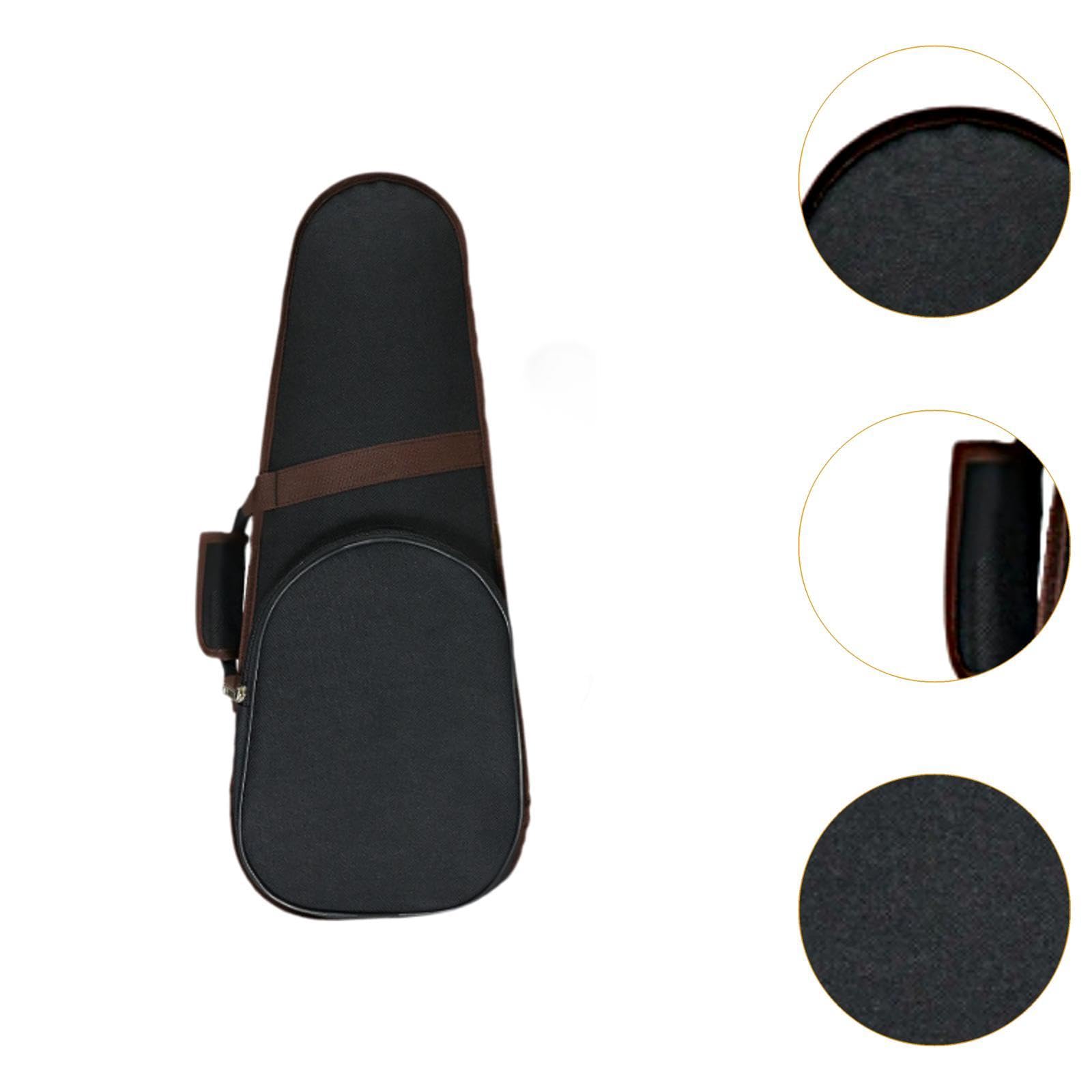 Colcolo Estuche de Violín Rígido Portátil con Correas de Mochila y Bolsa de Transporte Protección Ligera de Tela Oxford Espuma y Forro de Terciopelo