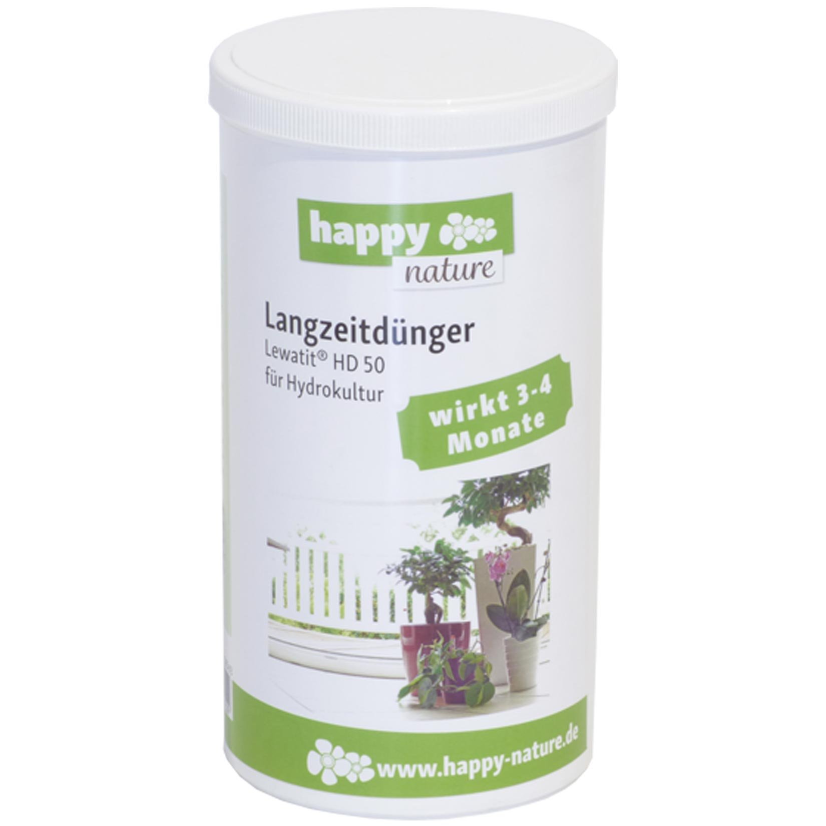 happy-nature Langzeitdünger Hydrokultur HD 50 Lewatit 2500 ml