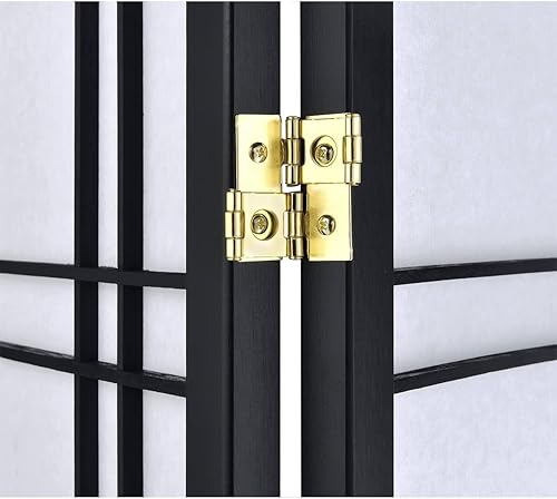 Miniatura 4 de Legacy Decor 3 y 4 Panel separadores de habitación en negro, cereza, natural, café expreso y blanco, Madera, Blanco