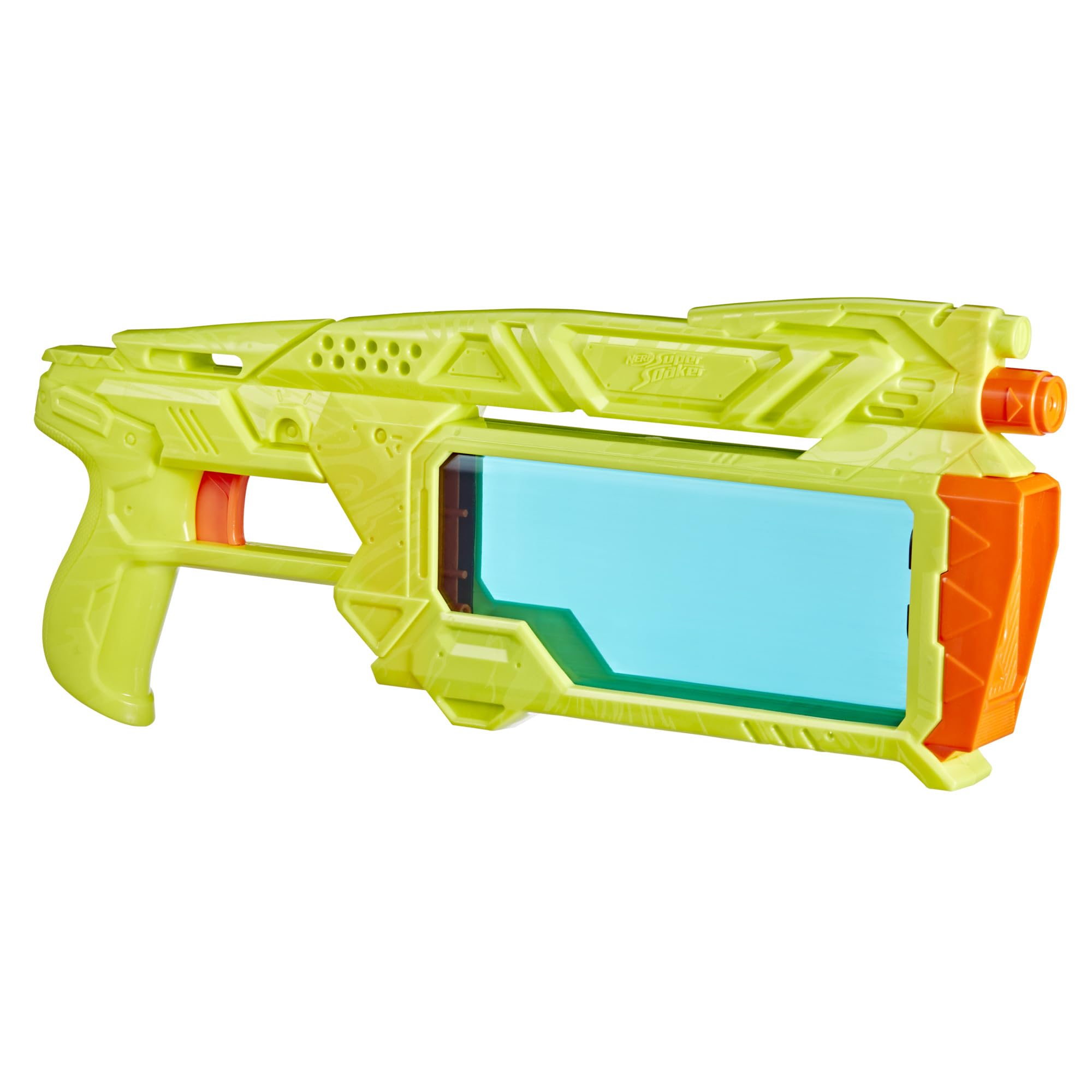 Nerf Super Soaker Dunk-Fill+ Water Blaster | Easy Instant Fill Tank, Just Dunk & Go | 358 Millilitre Tank | Water Toys for Ages 6+, Blue, Orange