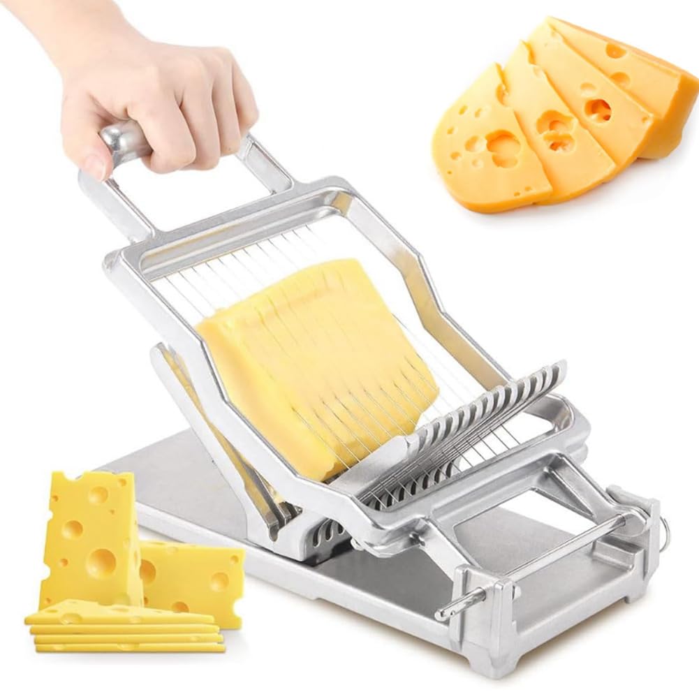 Trancheuse à fromage en fil d'acier inoxydable de qualité supérieure pour une coupe précise