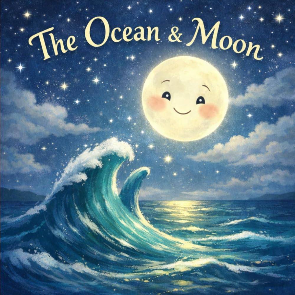 The Ocean & Moon: A Bedtime Story About Friendship and the Phases of the Moon