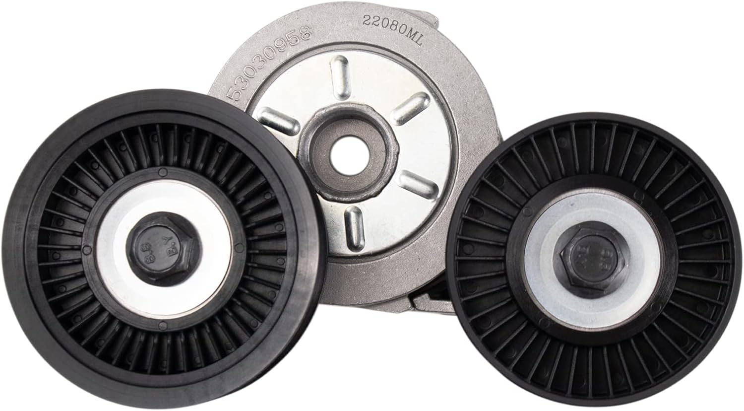 TRQ Serpentine Belt Tensioner Compatible with 07-09 Chrysler 00-11 Dodge 11-13 Ram Jeep