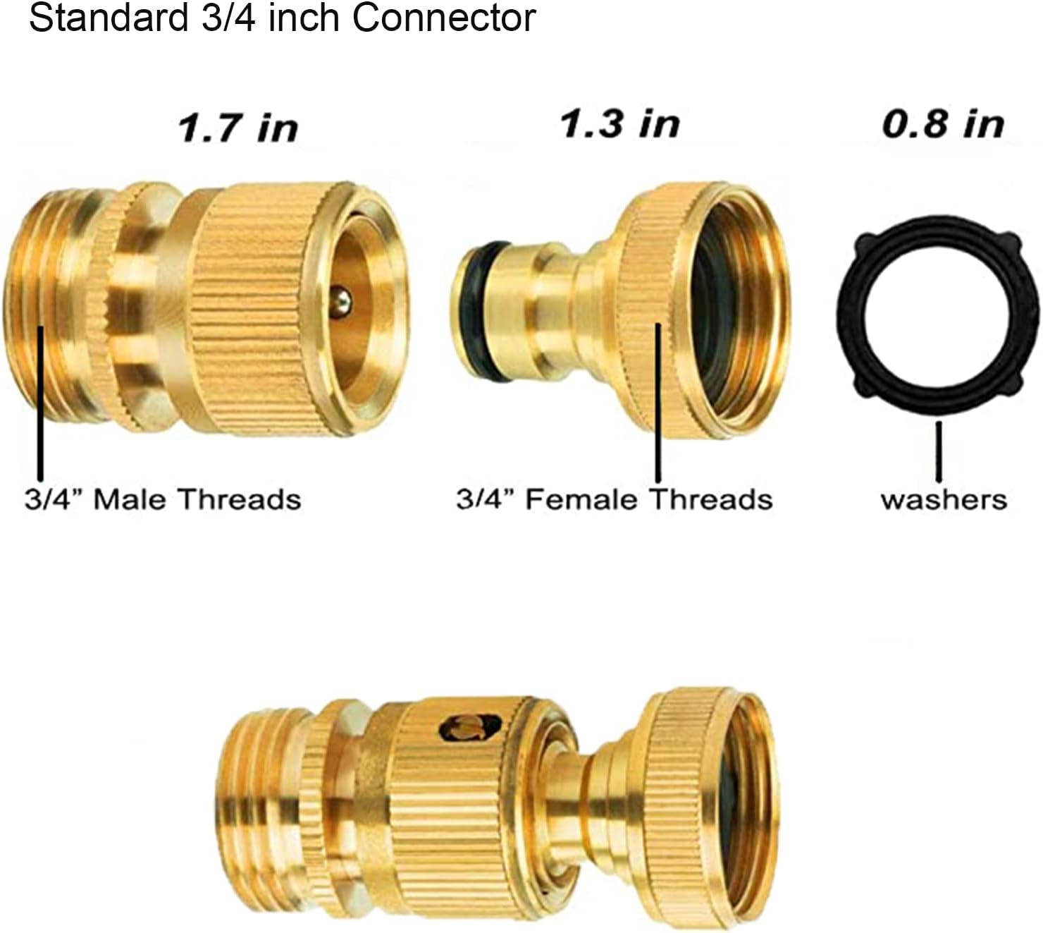 NC Garden Hose Quick Connector Water Hose Qucik Connect Garden Hose