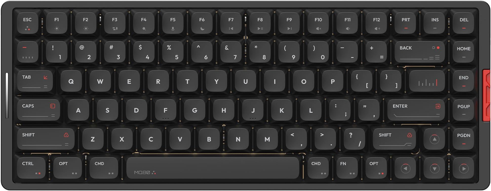 IQUNIX MQ80 Low Profile Mechanical Keyboard (Black)