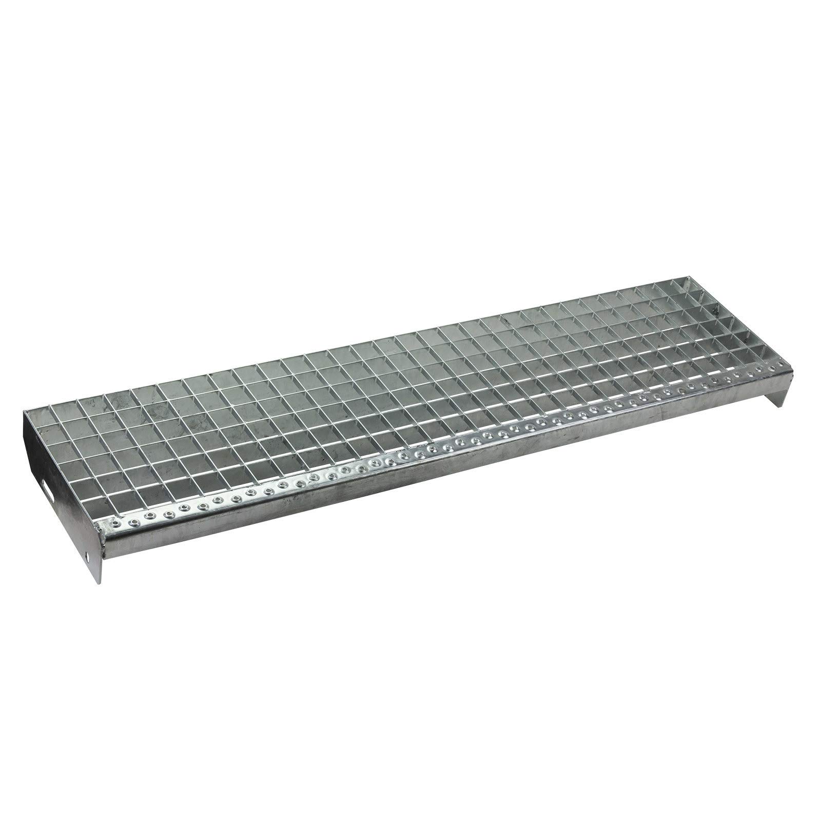 Gitterroststufen 1000 x 240 mm | Laufrost, Treppenstufen | Metallgitter Tiefe 240mm MW 33x33 feuerverzinkt