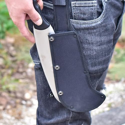 Miniatura 2 de Housoutil 2 unids Oxford tela lateral dibujar portátil hacha cubre cuchillo de jardinería portátil