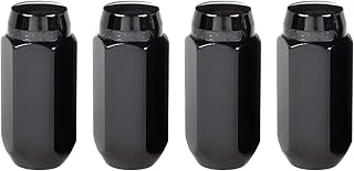 McGard 64022 Chrome/Black, M14 x 1.5 Thread Size) Cone Seat Style Lug Nut, Set of 4)
