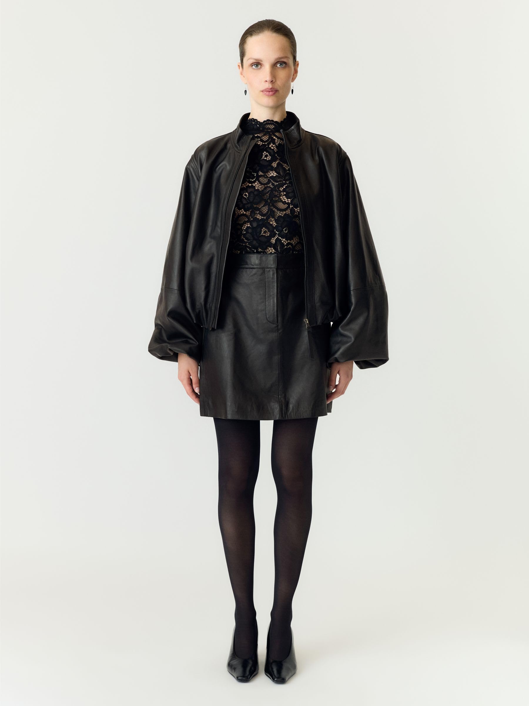 Yas Yas Lyma Hmw - Skirt in Pelle Noos Gonna Donna (Pacco da 1)