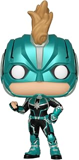 Funko Captain Marvel POP! Marvel Vers Exclusive Vinyl Figure #434 [with Helmet]