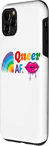 Miniatura 2 de iPhone 11 Pro Max LGBTQ Comunidad Lesbiana Gay Bi Trans Queer Af Cultura Caso