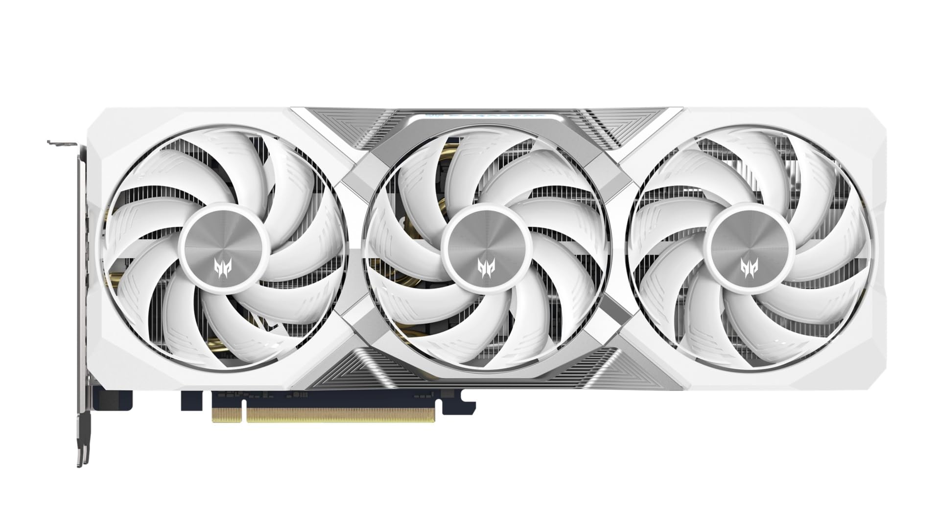 Acer Predator BiFrost Radeon RX 9070 XT OC - AMD Grafikkarte (16 GDDR6, 256 Bit, PCIe 5.0 x16, 1x HDMI 2.1a 3X DP 2.1) 3X FrostBlade 4.0, 3x8 pin, Slot Space: 2.6