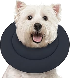 Soft Dog Cone Alternative After Surgery,Comfortable Dog Recovery Collars Cones for Small Dogs,Adjustable Dog Neck Cone Protective Elizabethan Collar for Dogs to Stop Licking
