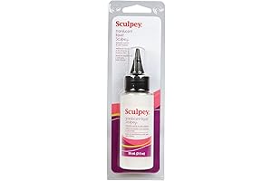 Liquid Sculpey Translucent 2 oz | Oven-Bake Polymer Clay for Jewelry, Window Clings, Décor