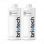 BRIOTECH Pure Hypochlorous Acid Cleanser, Original Premium HOCl Topical Solution, Multi-Purpose Cleaner, Family Approved & Pet Friendly, 32 fl oz Refill (2 Pack)