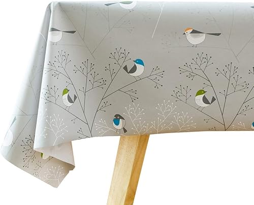 Miniatura 8 de JZY - Mantel de vinil resistente para mesa de cocina o comedor - Mantel de PVC lavable para mesa rectangular