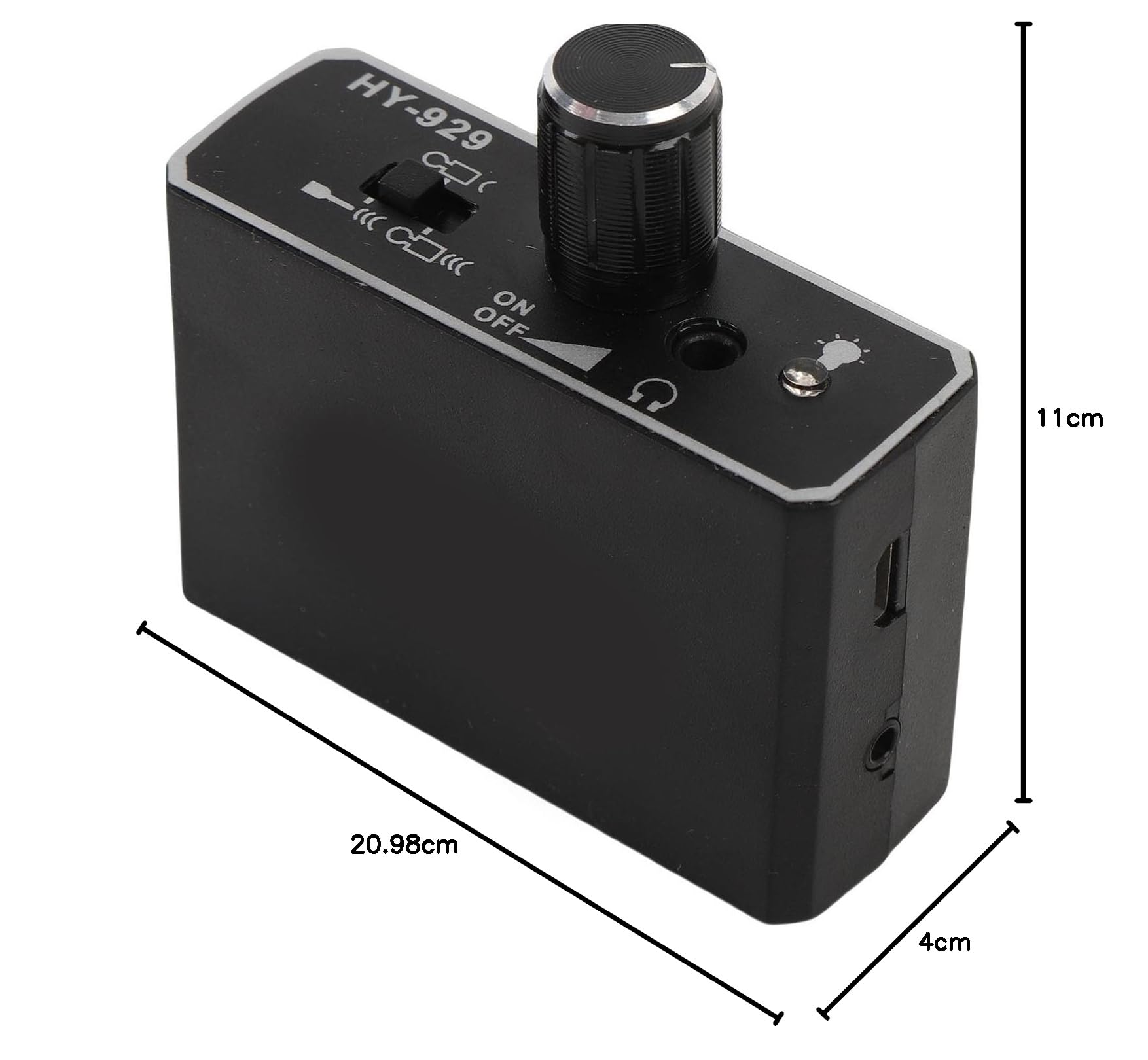 Bnineteenteam Detector de Fuga de Agua, Detector de Fugas de Agua Subterránea, Kit de Detección de Sondas Duales, AC100‑240V para Construir Tuberías