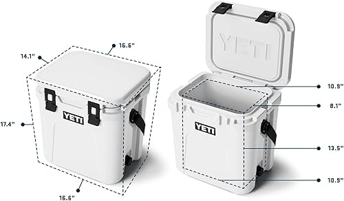 Miniatura 4 de YETI Roadie 24 2.0 - Enfriador duro con correa de hombro DoubleDuty y tapón de drenaje