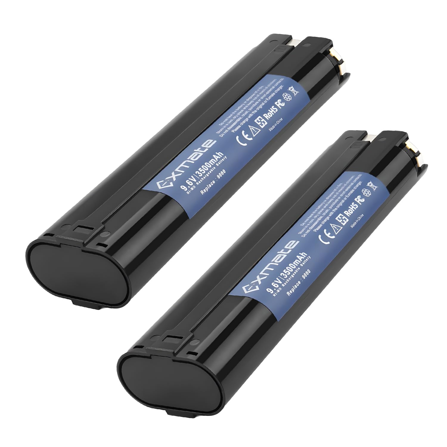 Exmate 3500mAh 9.6V Battery Replacement for Makita 9000