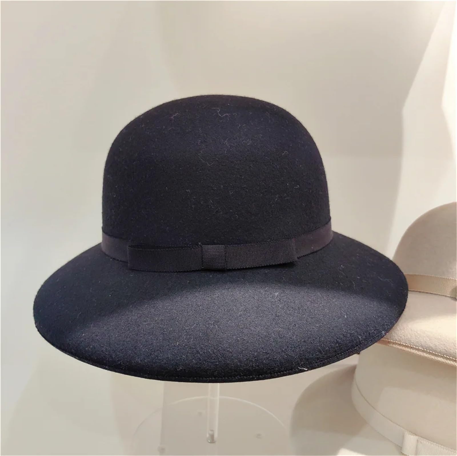Cappello cloche da donna elegante retrò invernale CBucket Hat Per Viaggi E Campeggio