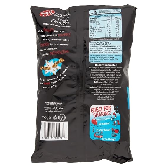 Jacob's Twiglets, 5.3-Ounce