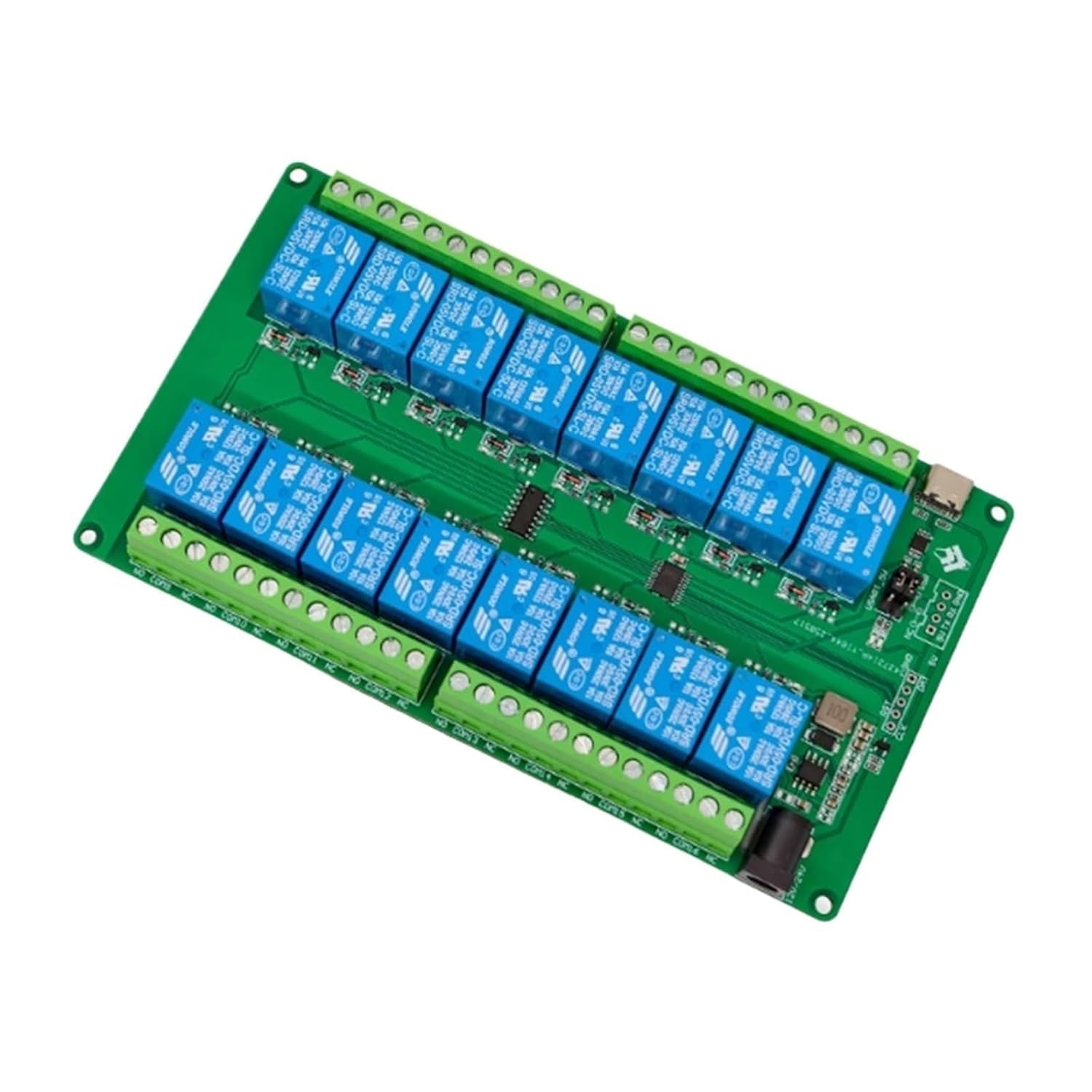 Relay Module PLC LCUS-16 Type 16 Channel USB Relay Module Computer Serial Port Control Switch