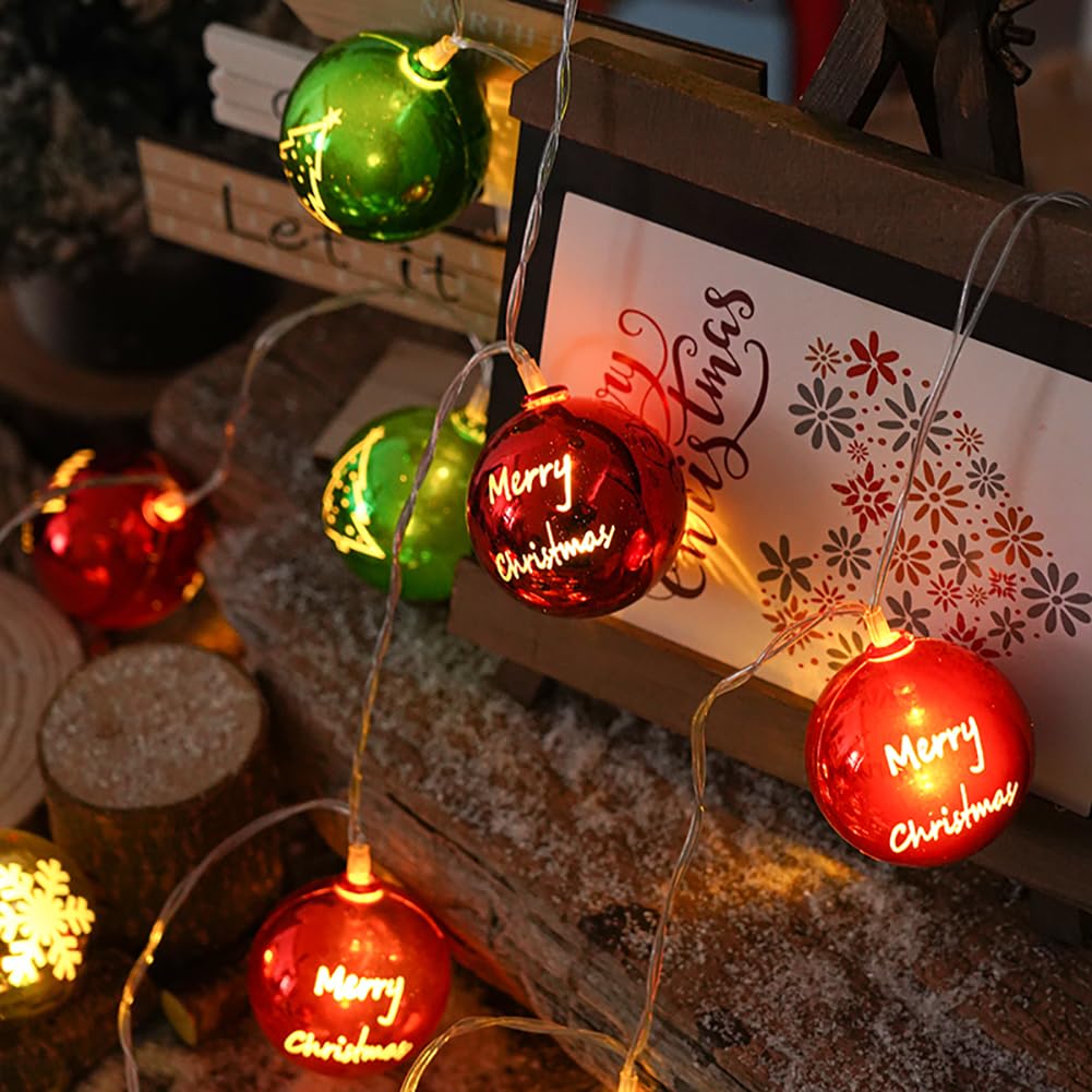 Guirlande Lumineuse à LED Noël, décoration d'ambiance créative, Guirlande Lumineuse Suspendue en Fil de cuivre, Lampes de Nuit fête d'anniversaire, décoration d'arbre de Noël
