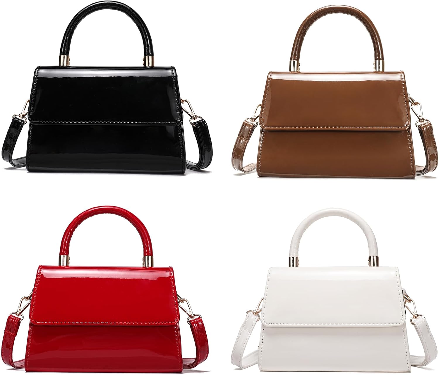 JHVYF Women Small Crossbody Bags Shoulder Bag Classic Satchel Handbags Ladies Cute Purses