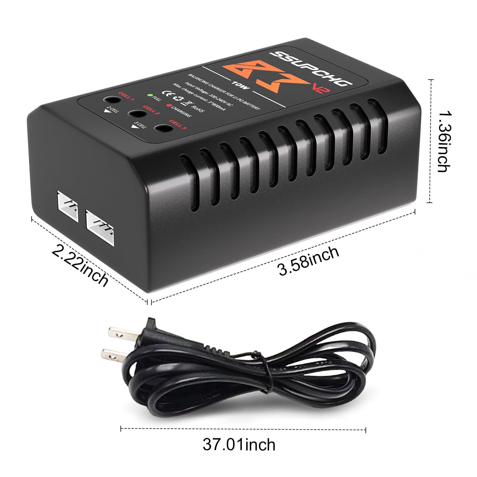 LiPo Batterieladegerät 2S-3S
