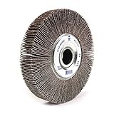 Mercer Industries 368080 Center Hole Aluminum Oxide Flap Wheel, 6