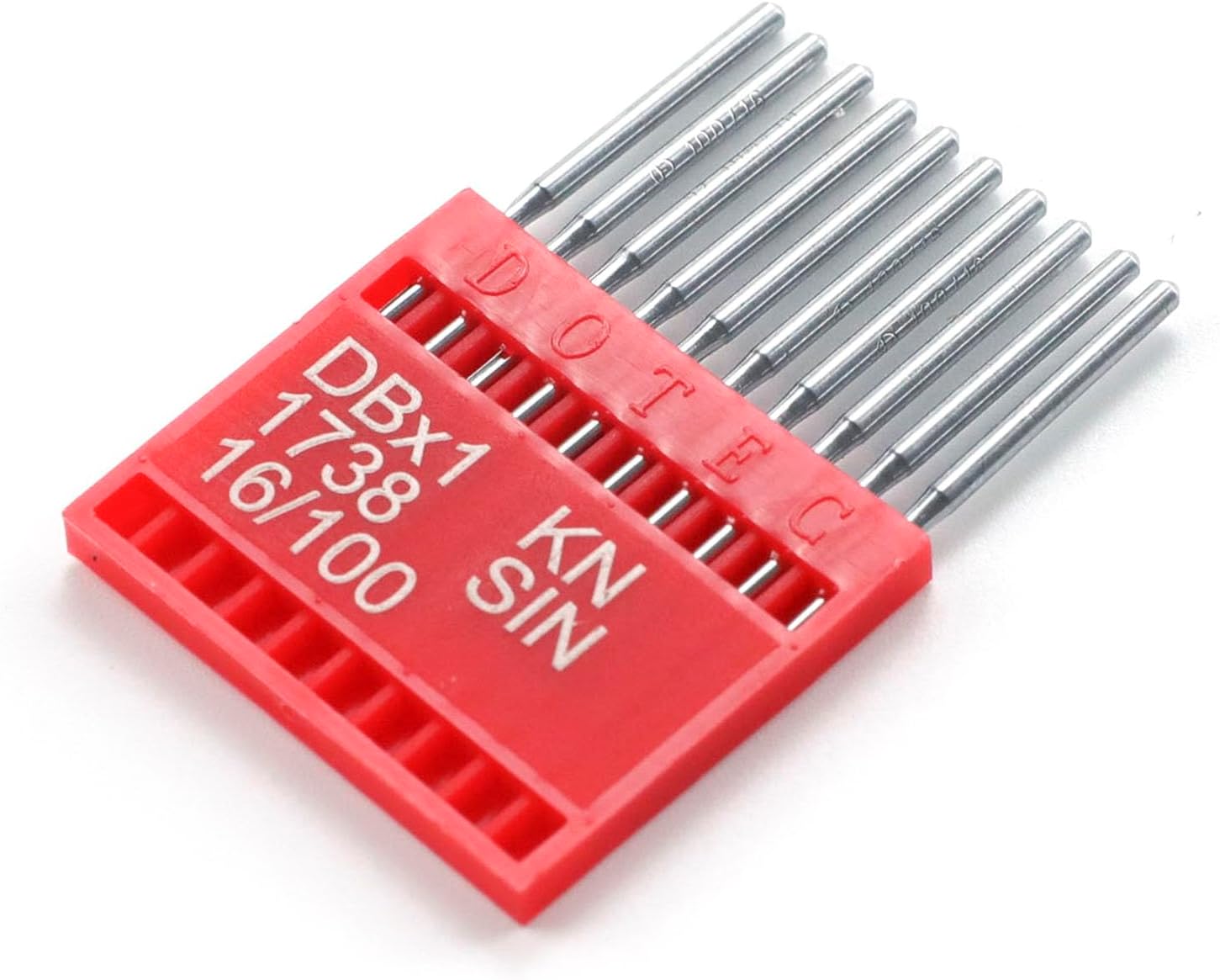 Blooy - DBX1 Standard Needles for Industrial Lockstitch Sewing Machines DB*1,16x257, 1738A (Pack of 100 PCS) (Size 16/100)