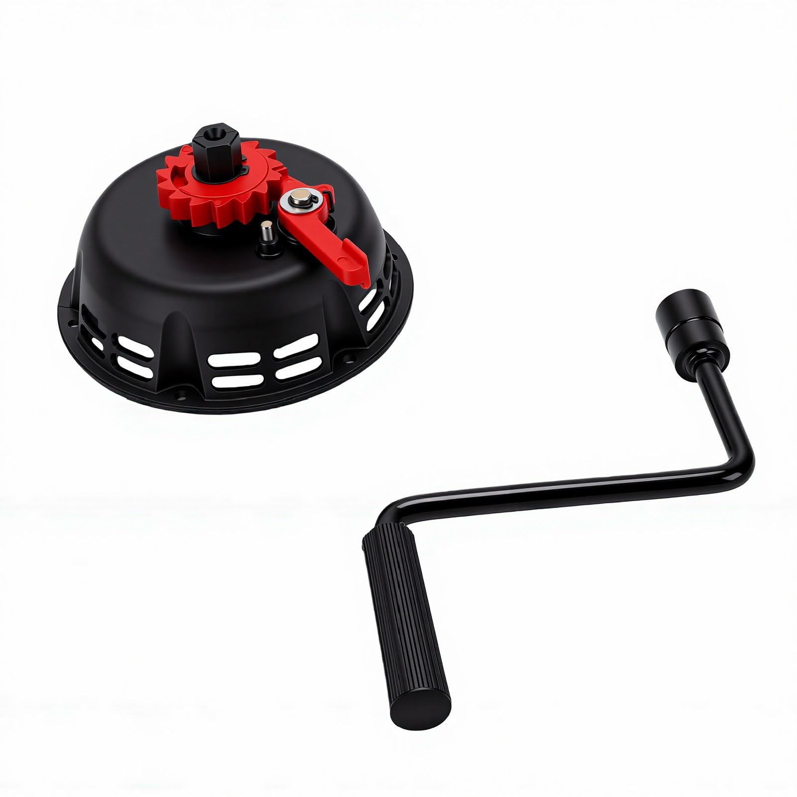 Yosoo Health Gear Arranque Rápido de Retroceso Conjunto de Arranque de Repuesto de Metal de para GX160 GX200 Motor Mini Bike Go Kart con Tornillos de Manga de