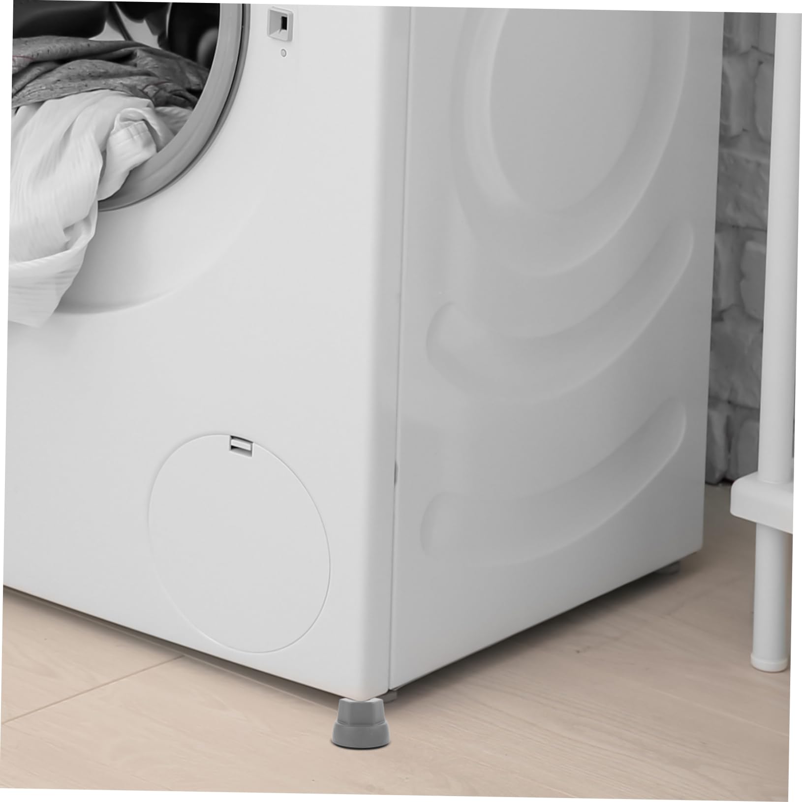 Holibanna Soporte Antivibración para Lavadora y Secadora 4piezas Amortiguación y Diseño Práctico