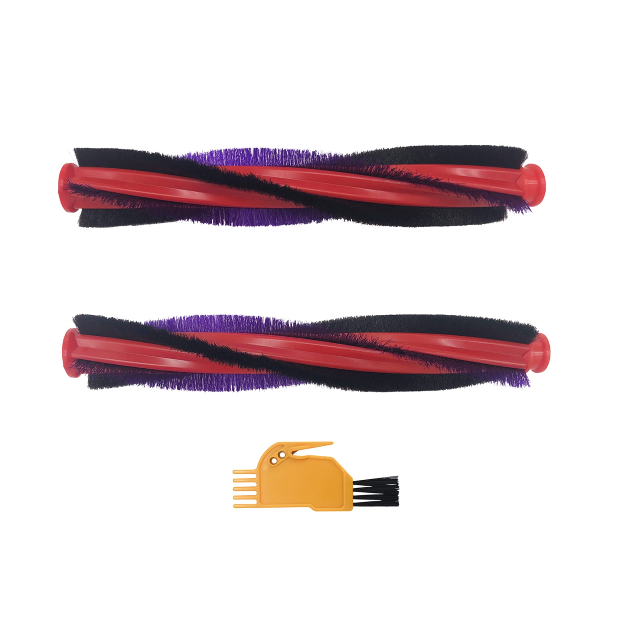 S SMILEFIL 2PCS 225mm/8.86 inches Brush Bar Roller Bar Replacement for Dyson V6 DC59 DC62 SV03 SV073 Series Vacuum Cleaner Parts 963830-02