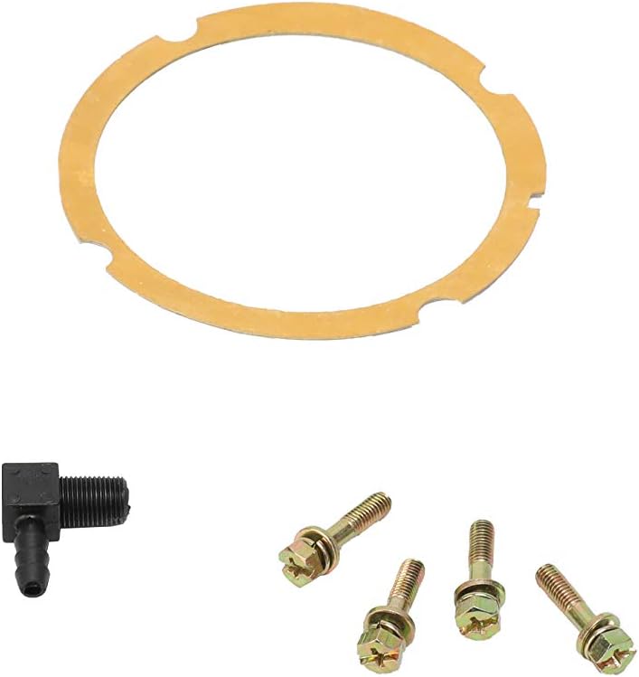 Replacement Distributor Cap Tune Up Kit - Compatible with Mercruiser GM V8 Engines with Thunderbolt IV, V HEI Ignition System - Replaces Parts 187523, 805759Q3, 805759T3 - Rotor, Cap, Gasket