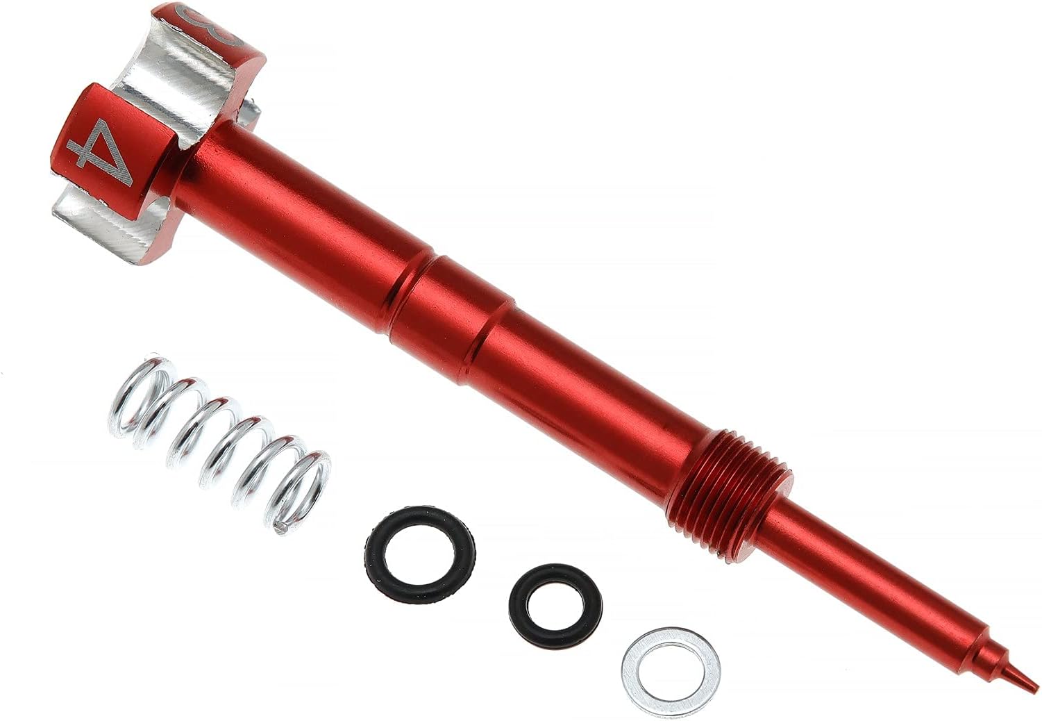 Air Fuel Mixture Screw for Keihin FCR Carb for Honda CRF150R CRF150R for Yamaha YFZ450 YZ250F YZ426F YZ450F for Kawasaki KLX450R KX250F KX450F for Suzuki RMZ250 RAMZ450 (Red)