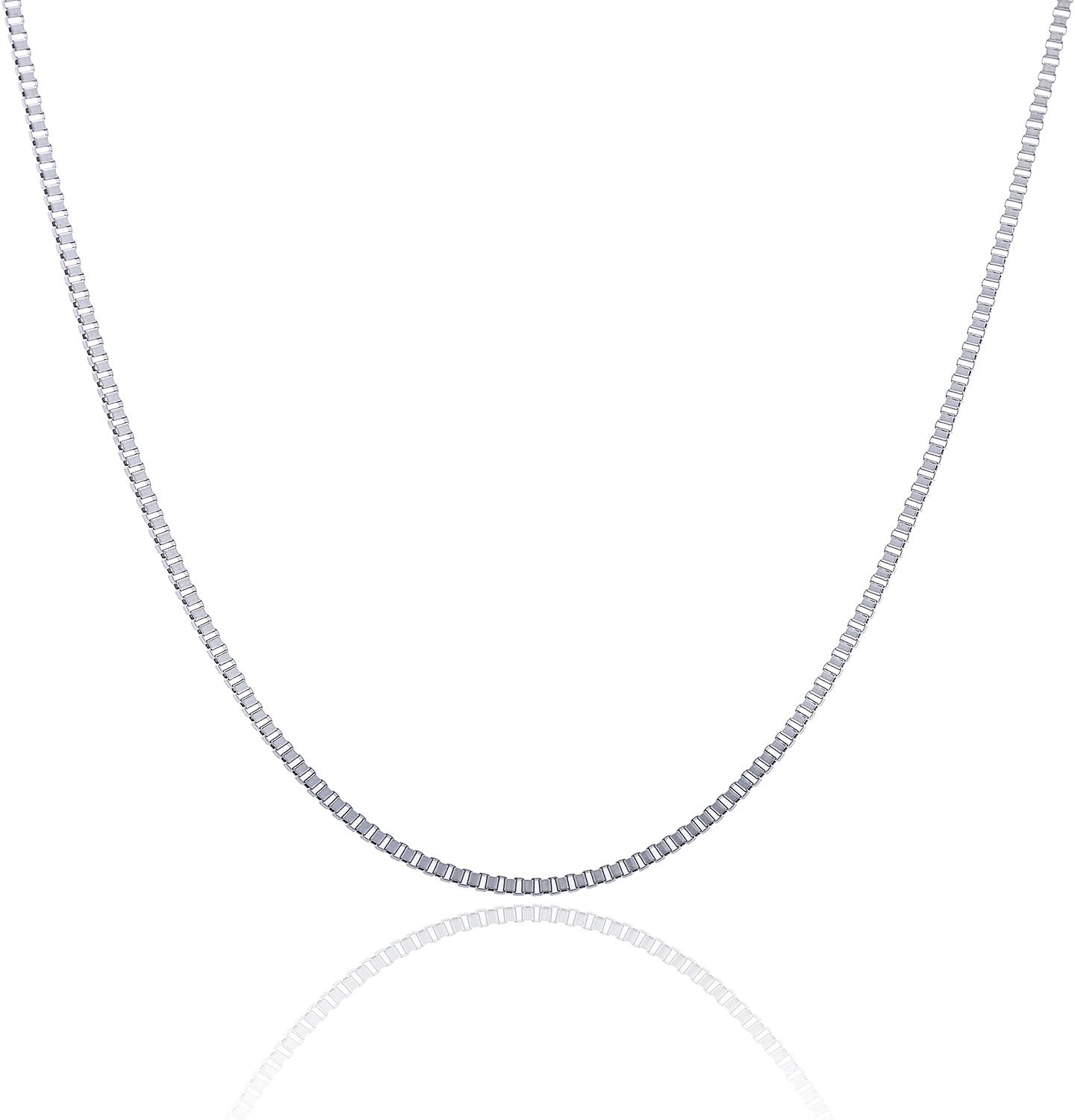 316L Stainless Steel 2.5 MM Box Chain 16" - 36"