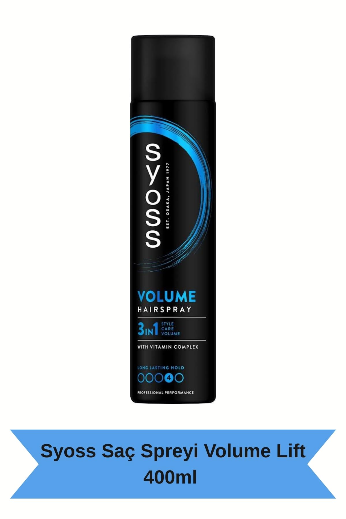 Syoss Volume Lift Saç Spreyi, 400 ml, 3'lü Set, Hacim Artırıcı