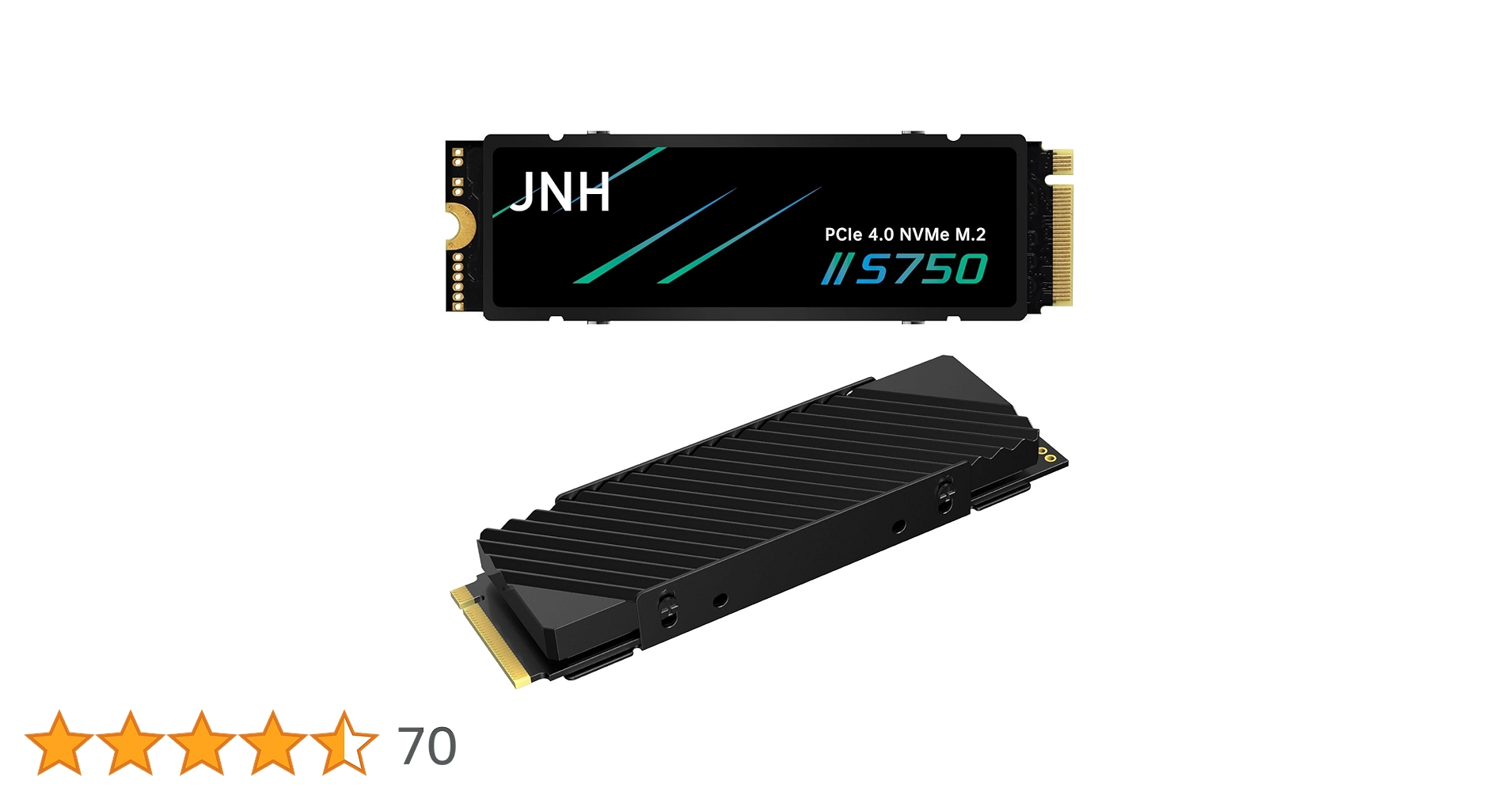 内蔵型SSD JNH 2TB PCIe NVMe M.2 SSD S7200-D2TNHS Amazon | JNH SSD 2TB PCIe Gen4x4 NVMe 1.4 M.2 2280