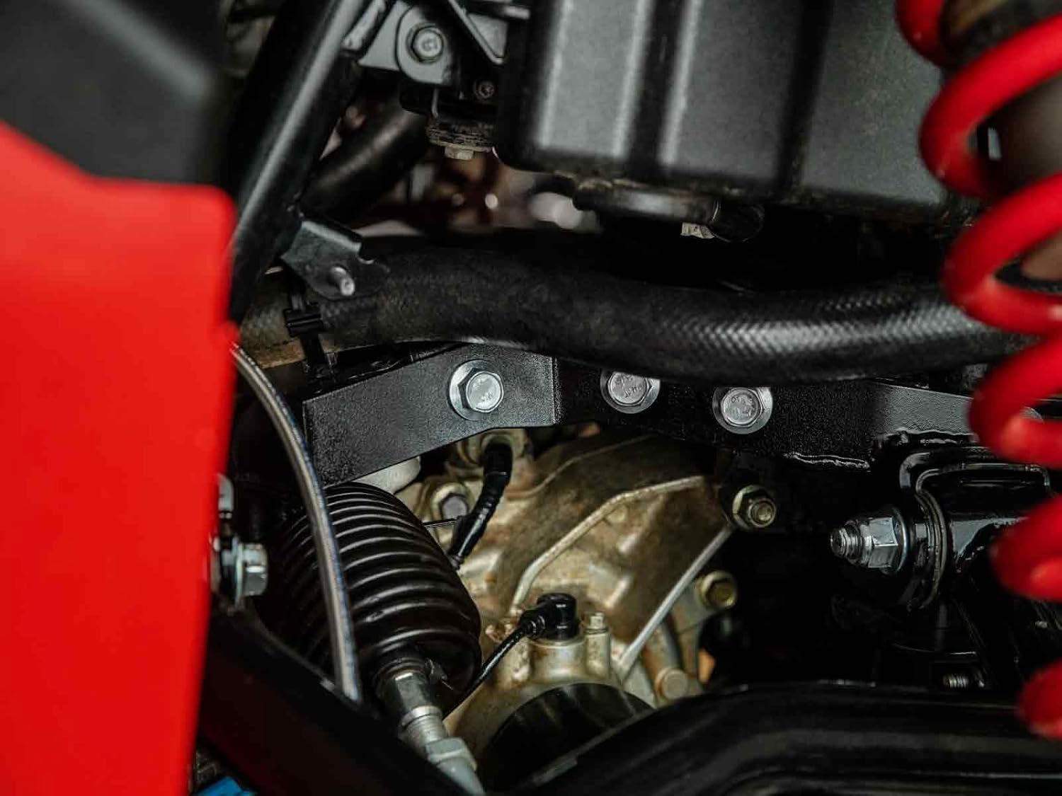 SuperATV Front End Brace Kit Comaptible with Honda Talon 1000R 2019+ | Strengthens Weak Points in Frame | Reinforces your A-arms' Mounting Positions | UV-Resistant Powder Coat Finish